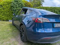 Brugt Tesla Model Y Long Range AWD 378 kW (514 HK) 2021 Blå SUV
