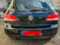 Gebraucht VW Golf VI Style 80 PS (58 kW) 2011 Schwarz Kleinwagen
