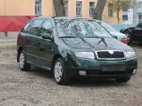 Gebraucht Skoda Fabia Comfort 75 PS (55 kW) 2002 Grün Kombi