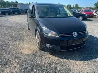 Gebraucht VW Touran Comfortline 105 PS (77 kW) 2013 Schwarz Van / Kleinbus