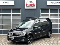 Gebraucht VW Caddy Maxi Highline 131 PS (96 kW) 2019 Deep black perleffekt Van / Kleinbus