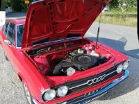 Używany Audi Coupé 112 KM (82 kW) 1973 Czerwony Coupe