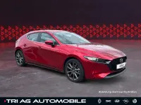 Gebraucht Mazda 3 Selection 122 PS (89 kW) 2023 Soul red crystal m (metallic) Limousine