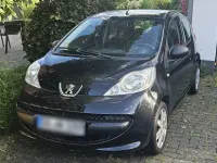 Gebraucht Peugeot 107 68 PS (50 kW) 2006 Schwarz Kleinwagen