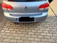 Gebraucht VW Golf VI Highline 122 PS (89 kW) 2010 Blau Kleinwagen