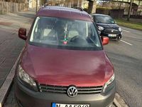 Gebraucht VW Caddy Team 109 PS (80 kW) 2013 Rot Van / Kleinbus