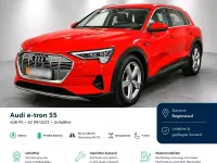 Brugt Audi e-tron S-Line 300 kW (408 HK) 2021 Rød SUV