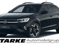 Gebraucht VW Taigo R-line 150 PS (110 kW) 2023 Schwarz (deep black perleffekt) SUV