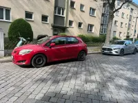 Gebraucht Toyota Auris 126 PS (92 kW) 2008 Rot Kleinwagen