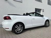 Gebraucht VW Golf Cabriolet 122 PS (89 kW) 2012 Weiß Cabrio