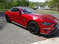 Gebraucht Ford Mustang GT 450 PS (330 kW) 2020 Rot Cabrio