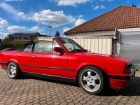 Gebraucht BMW 318 Cabriolet 1992 Rot Cabrio