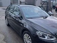 Gebraucht VW Golf VII Trendline 110 PS (80 kW) 2016 Schwarz Kombi