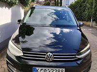 Gebraucht VW Touran Highline 150 PS (110 kW) 2015 Schwarz Van / Kleinbus