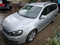 Usata VW Golf VI 105 CV (77 kW) 2011 Argento Utilitaria