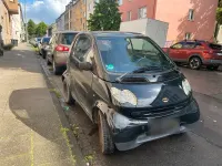 Occasion Smart ForTwo Cabrio 2000 Noir Cabriolet