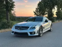 Gebraucht Mercedes SL500 AMG 302 PS (222 kW) 2001 Silber Cabrio