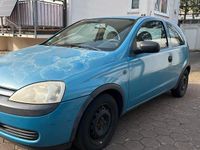 Gebraucht Opel Corsa 58 PS (42 kW) 2003 Blau Kleinwagen