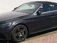 Gebraucht Mercedes C180 AMG line 156 PS (114 kW) 2020 Schwarz Cabrio