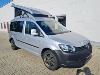 Gebraucht VW Caddy Beach 102 PS (75 kW) 2015 Silber Van / Kleinbus