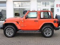 gebraucht Jeep Wrangler 2.0 T-GDi Sahara*LED*Navi*Leder*Kamera*