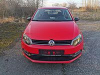 Gebraucht VW Polo Trendline 60 PS (44 kW) 2014 Rot Kleinwagen