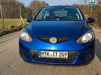 Gebraucht Mazda 2 Inclusive 75 PS (55 kW) 2009 Blau Kleinwagen