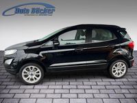 Gebraucht Ford Ecosport Titanium 125 PS (91 kW) 2022 Schwarz SUV