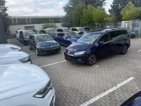 Gebraucht VW Sharan United 150 PS (110 kW) 2020 Blau Van / Kleinbus