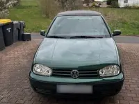 Gebraucht VW Golf Trendline 101 PS (74 kW) 2000 Grün Cabrio