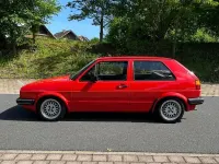 Gebraucht VW Golf II 54 PS (39 kW) 1985 Rot Kleinwagen