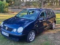 Gebraucht VW Polo 2002 Blau Limousine
