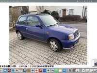 Gebraucht Nissan Micra 60 PS (44 kW) 2002 Blau Limousine