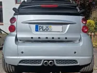 Gebraucht Smart ForTwo Cabrio Brabus Xclusive 98 PS (72 kW) 2008 Grau Cabrio
