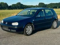 Gebraucht VW Golf IV 75 PS (55 kW) 2000 Blau Kleinwagen