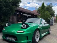 Gebraucht Mazda MX5 116 PS (85 kW) 1992 Grün Cabrio