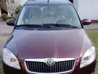 Gebraucht Skoda Roomster Comfort 86 PS (63 kW) 2009 Rot Van / Kleinbus