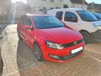 Gebraucht VW Polo Team 105 PS (77 kW) 2010 Rot Kleinwagen