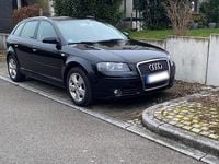 Gebraucht Audi A3 Sportback 140 PS (102 kW) 2007 Schwarz Kleinwagen