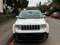 Gebraucht Jeep Renegade Limited 140 PS (102 kW) 2017 Weiß SUV