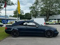 Gebraucht Mercedes CLK230 197 PS (144 kW) 2001 Blau Cabrio
