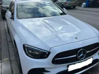 Gebraucht Mercedes E220 AMG line 194 PS (142 kW) 2022 Weiß Kombi