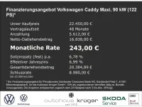 Gebraucht VW Caddy Life 122 PS (89 kW) 2022 Deep black perleffekt Van / Kleinbus