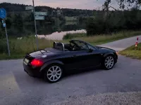 Gebraucht Audi TT Roadster S-Line 180 PS (132 kW) 2003 Schwarz Cabrio