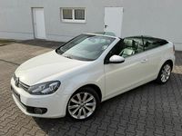 Gebraucht VW Golf Cabriolet R-line 2012 Weiß Cabrio