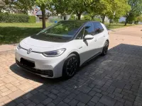 Gebraucht VW ID.3 Pro 150 kW (204 PS) 2021 Weiß Kleinwagen
