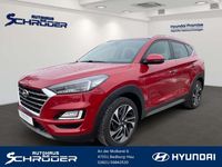 Gebraucht Hyundai Tucson Premium 136 PS (100 kW) 2019 Fiery red / met SUV