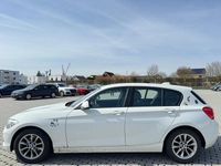 Gebraucht BMW 116 Advantage 116 PS (85 kW) 2018 Weiß Kleinwagen