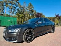 Second-hand Audi S8 plus 605 CP (444 kW) 2017 Gri Berlinǎ
