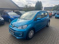 Gebraucht VW up! move up! 60 PS (44 kW) 2018 Costa azul metallic Kleinwagen